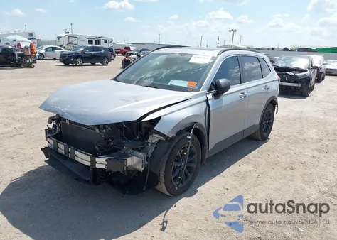 2023 Honda Cr-V Hybrid Sport z USA, uszkodzony, nr VIN 7FARS5H52PE012195